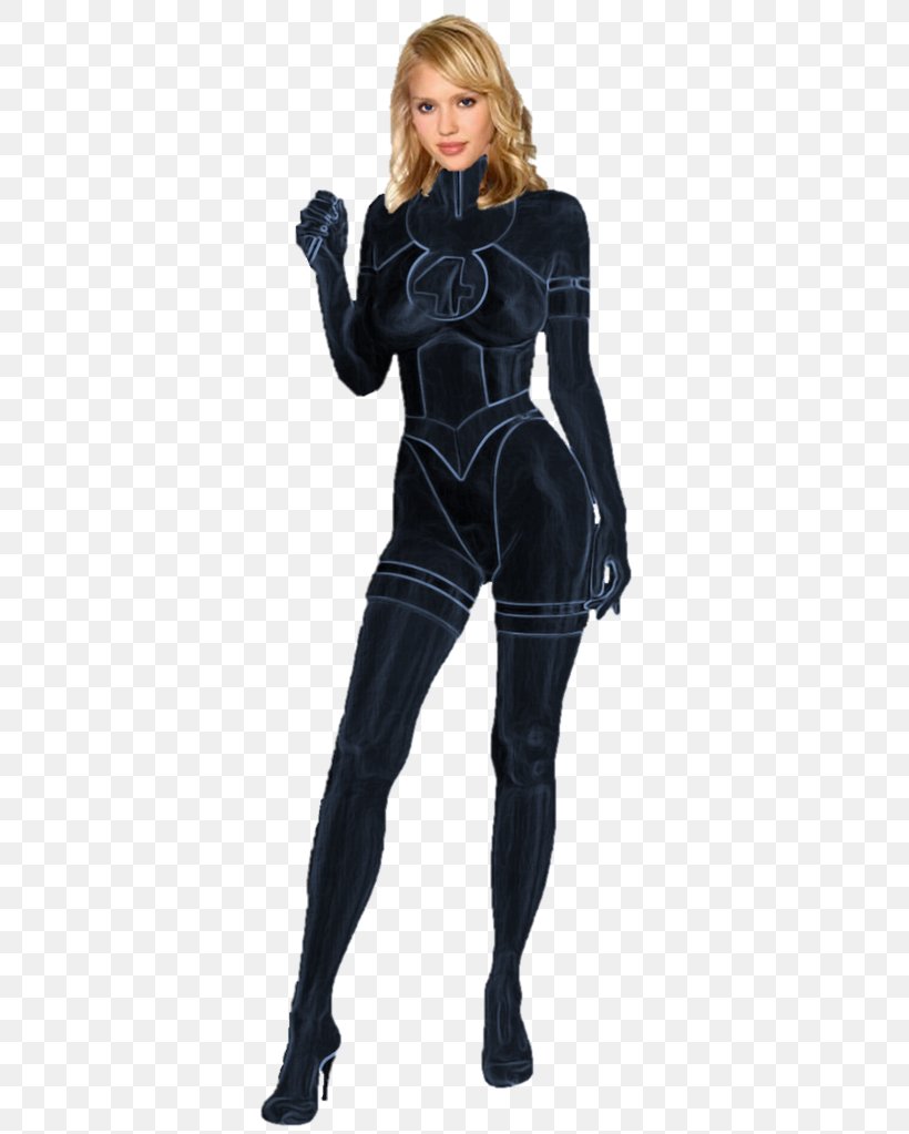 Jessica Alba Invisible Woman Fantastic Four Female, PNG, 359x1023px, Watercolor, Cartoon, Flower, Frame, Heart Download Free