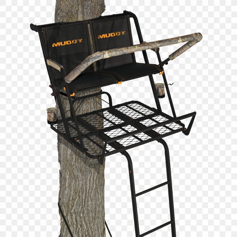 Tree Stands Ameristep 15' Two-Man Ladderstand W/ RealTree AP Seat Muddy Nexus 2-Man Ladderstand Hunting Muddy Partner 2-Man Ladderstand, PNG, 2000x2000px, Tree Stands, Biggame Hunting, Bowhunting, Deer Hunting, Furniture Download Free