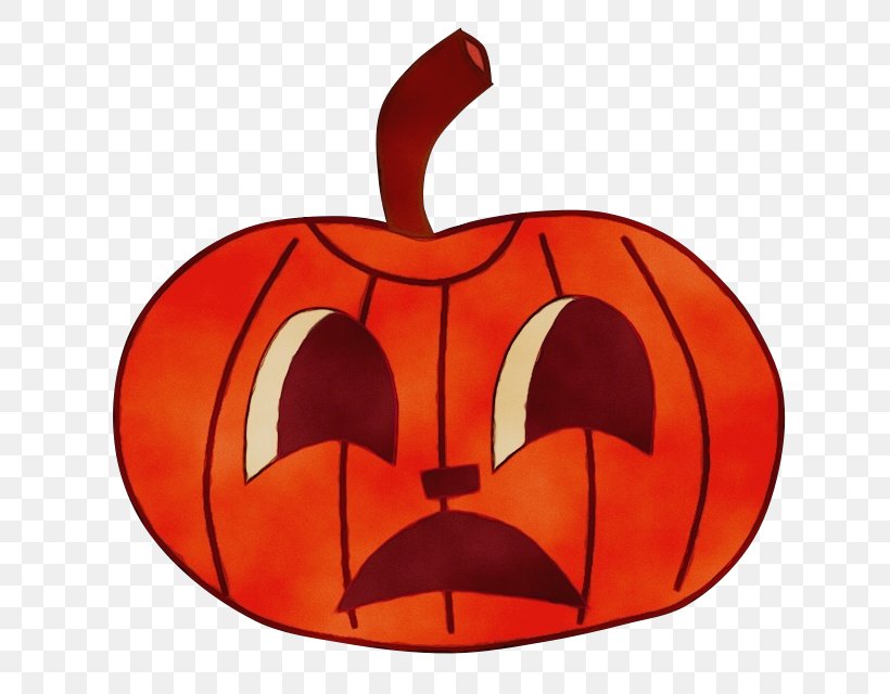 Halloween Pumpkin Face, PNG, 724x640px, Watercolor, Calabaza, Carving, Face, Fruit Download Free