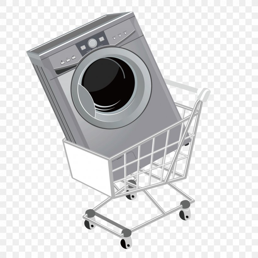 Shopping Cart Stock Illustration, PNG, 1200x1200px, Shopping Cart, Clothing, Department Store, Home Appliance, Laundry Download Free
