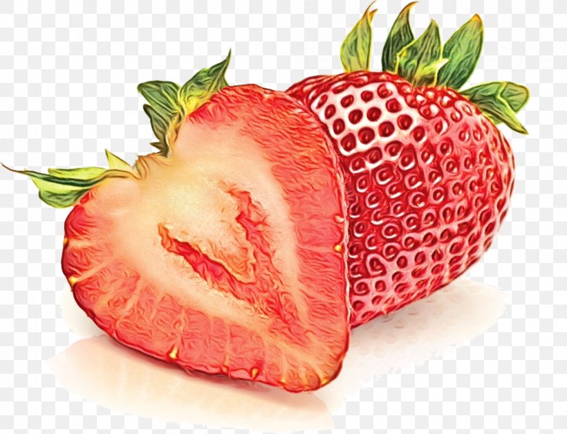 Strawberry, PNG, 990x758px, Watercolor, Accessory Fruit, Food, Fruit, Natural Foods Download Free
