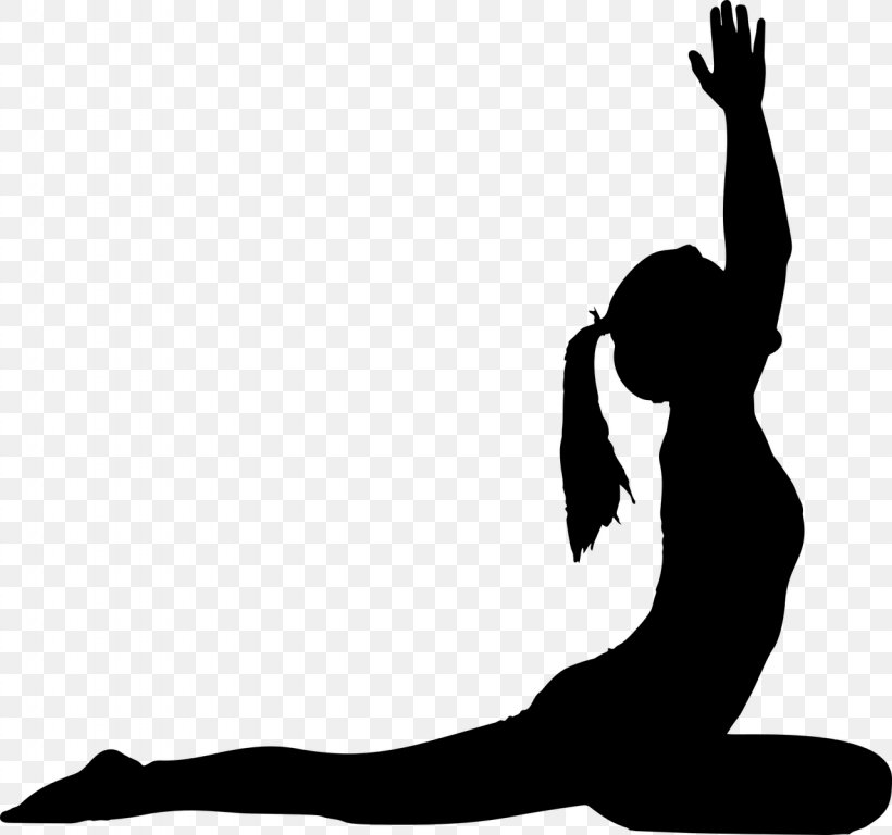 Yoga Vriksasana Clip Art, PNG, 1280x1200px, Yoga, Arm, Asana, Black And White, Drawing Download Free