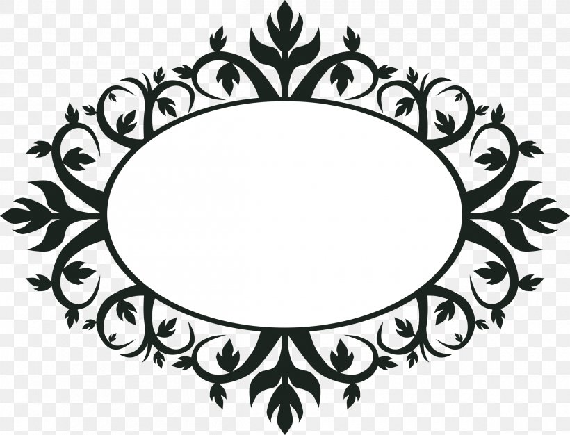 Borders And Frames Floral Ornament Picture Frames Clip Art, PNG, 2400x1833px, Borders And Frames, Black And White, Decorative Arts, Floral Ornament, Flower Download Free
