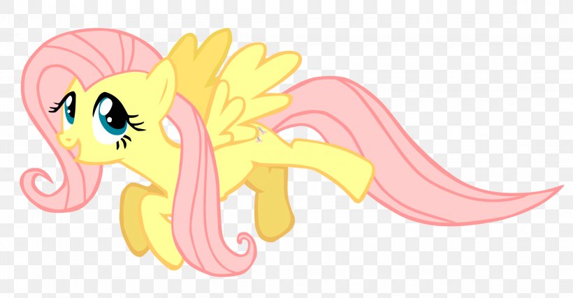 Fluttershy Pony Applejack, PNG, 2300x1200px, Watercolor, Cartoon, Flower, Frame, Heart Download Free