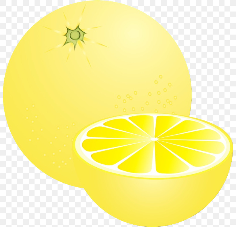 Lemon Citric Acid Sweet Lemon Grapefruit Citron, PNG, 800x788px, Watercolor, Acid, Citric Acid, Citron, Flower Download Free
