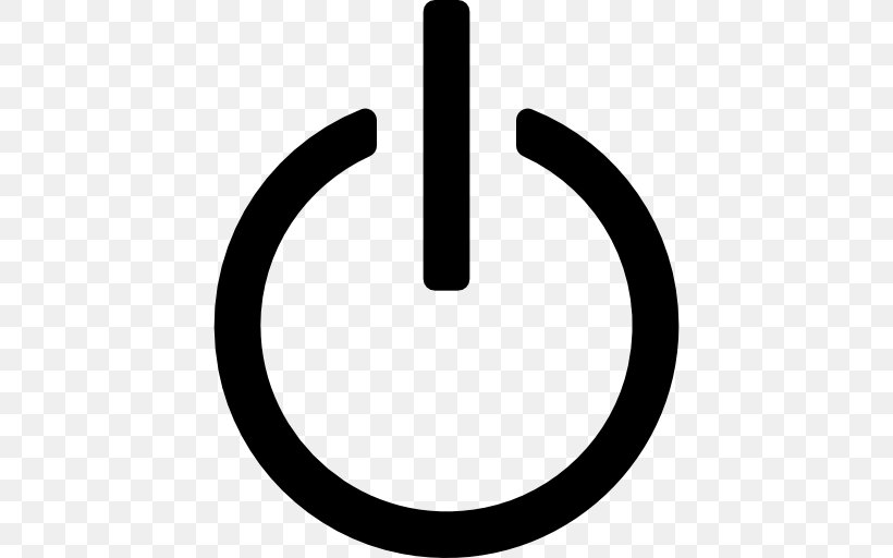 Symbol Of Power, PNG, 512x512px, User Interface, Black And White, Button, Computer Software, Electrical Switches Download Free
