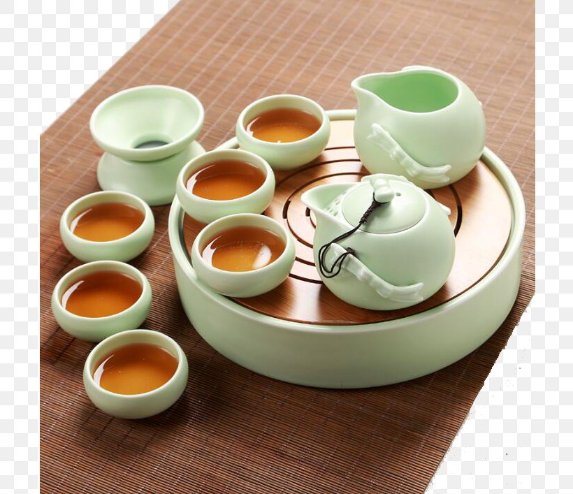 Tea Set Coffee Teaware Teapot, PNG, 712x707px, Tea, Black Tea, Bowl, Ceramic, Chinese Tea Download Free