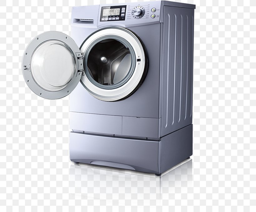 Washing Machine Clothes Dryer Home Appliance, PNG, 685x680px, Washing Machine, Clothes Dryer, Gratis, Haier, Home Appliance Download Free