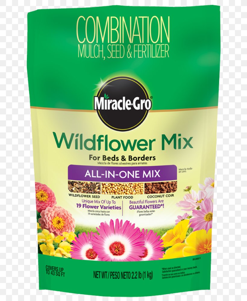 Wildflower Seed Miracle-Gro Meadow, PNG, 673x1000px, Wildflower, Fertilisers, Flower, Garden, Herbal Download Free