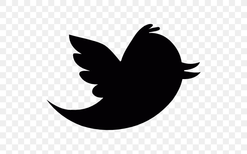 Logo Social Media, PNG, 512x512px, Logo, Beak, Bird, Black And White, Leaf Download Free