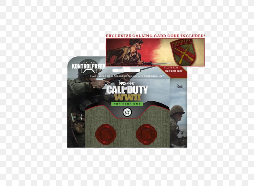 Kontrol Freek Gaming Thumb Stick Call Of Duty: WWII PS4 Exclusive Calling Card Call Of Duty: Black Ops Xbox One Call Of Duty: World At War, PNG, 600x600px, Call Of Duty Wwii, Brand, Call Of Duty, Call Of Duty Black Ops, Call Of Duty World At War Download Free