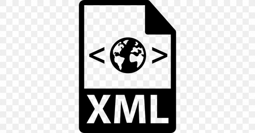 XML Cdr, PNG, 1200x630px, Xml, Area, Black, Black And White, Brand Download Free