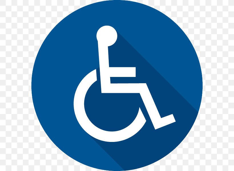 Disabled Parking Permit Disability Accessibility International Symbol Of Access Sign, PNG, 600x600px, Disabled Parking Permit, Accessibility, Area, Blue, Brand Download Free
