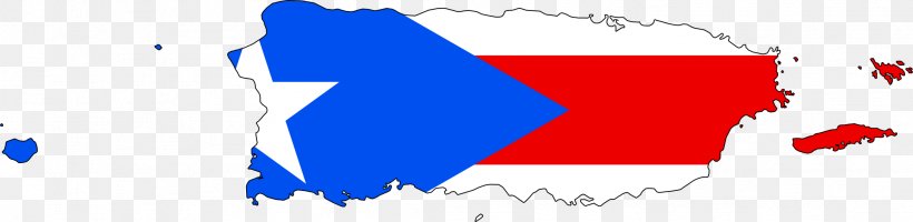 Flag Of Puerto Rico Spanish–American War, PNG, 2222x543px, Puerto Rico, Area, Blue, Brand, Flag Download Free