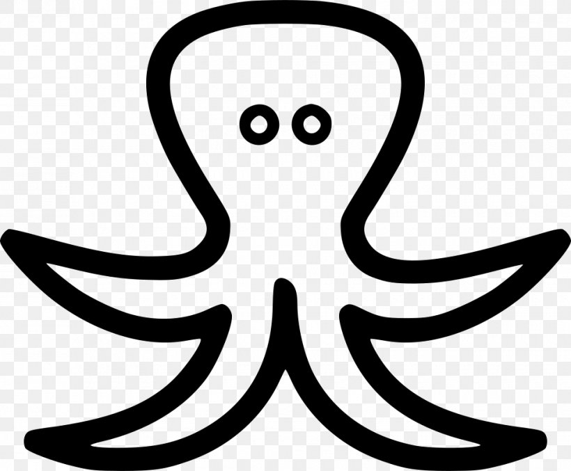 Octopus Illustration Vector Graphics Clip Art, PNG, 980x810px, Octopus, Artwork, Black And White, Monochrome Photography, Organism Download Free