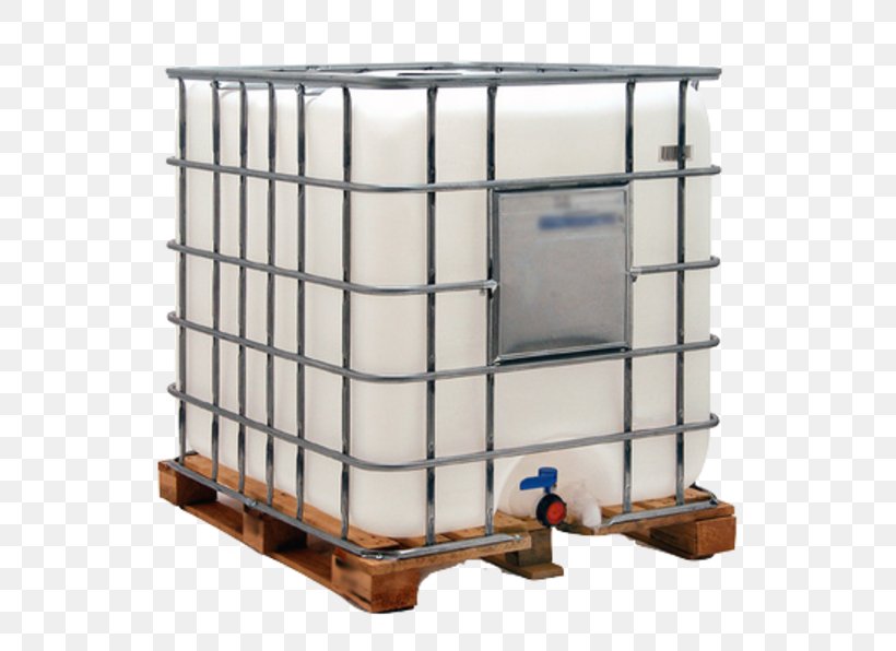 Plastic Water Tank Intermediate Bulk Container EUR-pallet, PNG, 620x596px, Plastic, Box Palet, Container, Eurpallet, Gitterbox Download Free