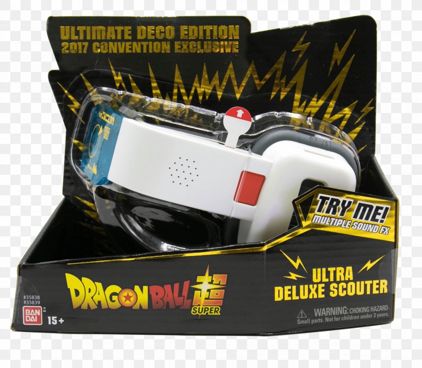 San Diego Comic-Con Dragon Ball SDCC 2017 Bandai Ultra Deluxe Scouter Toy, PNG, 2441x2134px, San Diego Comiccon, Action Toy Figures, Automotive Exterior, Bandai, Comics Download Free
