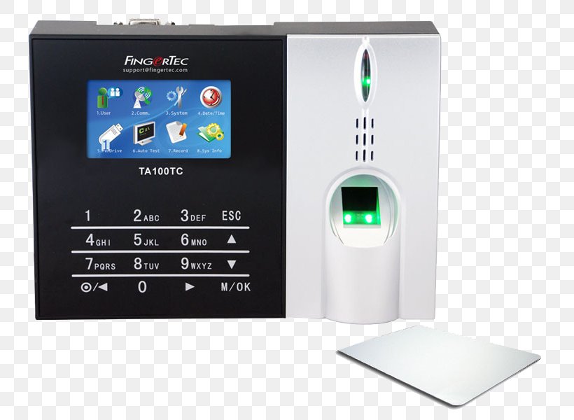 Time & Attendance Clocks Time And Attendance Fingerprint Access Control, PNG, 800x600px, Time Attendance Clocks, Access Control, Biometric Device, Biometrics, Business Download Free