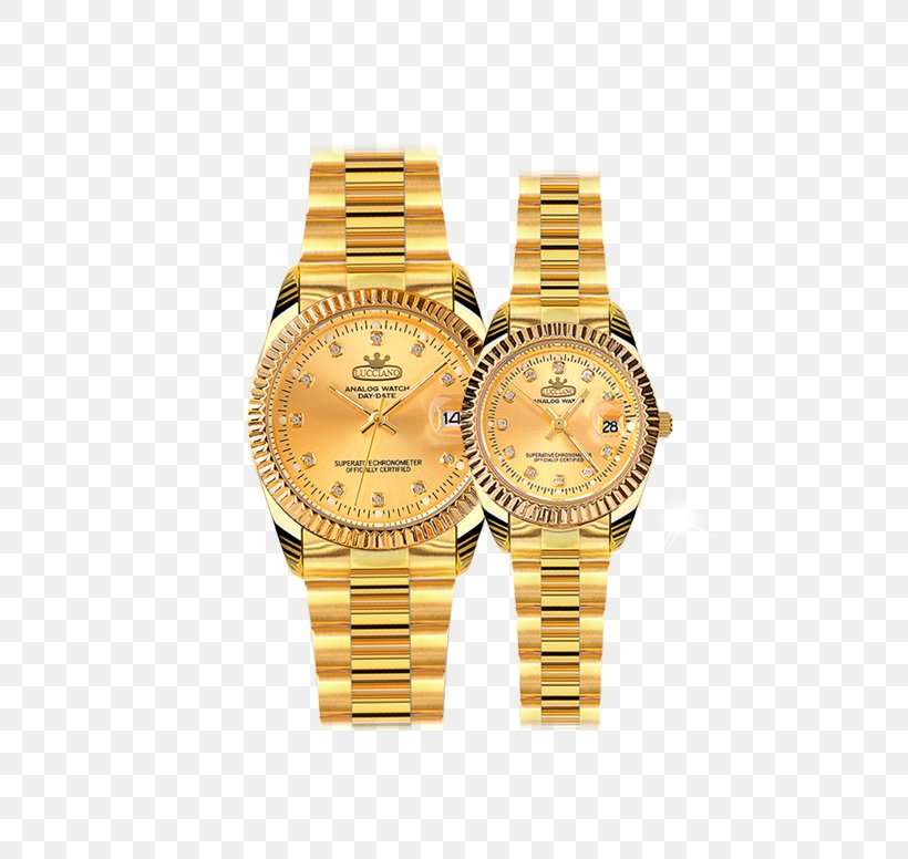 Gold Plating Analog Watch Sapphire, PNG, 800x776px, Gold, Analog Watch, Brand, Clock, Clothing Accessories Download Free