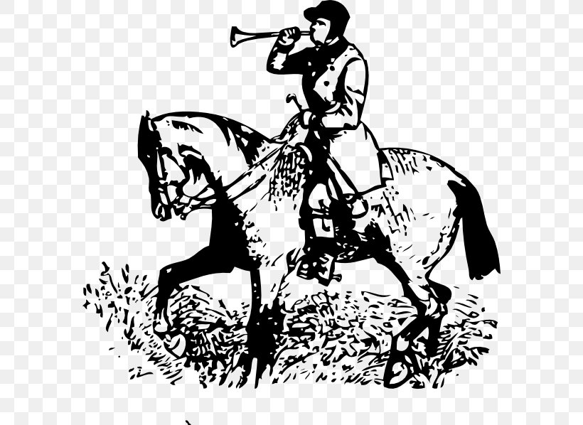 Hunting Clip Art, PNG, 588x598px, Hunting, Art, Black And White, Bridle, Chariot Download Free