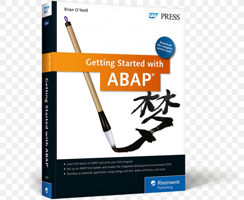 Getting Started With ABAP Getting Started With SAP Lumira ABAP Objects: ABAP-Programmierung Mit SAP NetWeaver SAP SE, PNG, 974x800px, Abap, Book, Brand, Computer Programming, Database Download Free
