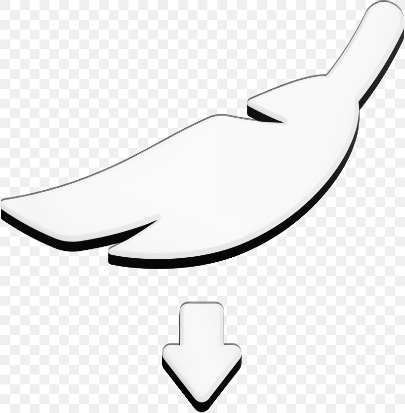 Shipping And Handly Fill Icon Feather Icon Shapes Icon, PNG, 816x838px, Shipping And Handly Fill Icon, Beak, Biology, Black, Black And White Download Free