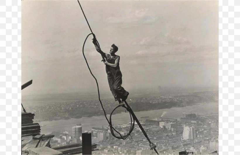 Empire State Building Construction Chrysler Building Derrick-Man, PNG, 1398x907px, Empire State Building, Building, Chrysler Building, Construction Worker, Laborer Download Free