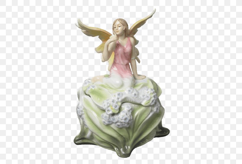 Figurine Statue Fairy Box Unicorn Studio Inc., PNG, 555x555px, Figurine, Box, Fairy, Mythical Creature, Statue Download Free