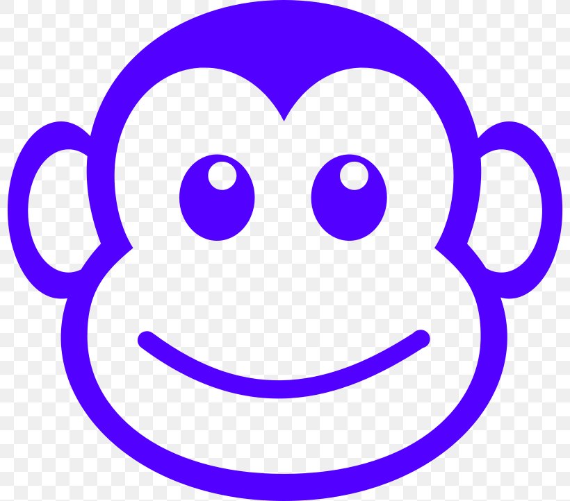 Monkey Japanese Macaque Clip Art, PNG, 800x722px, Monkey, Area, Drawing, Emoticon, Face Download Free