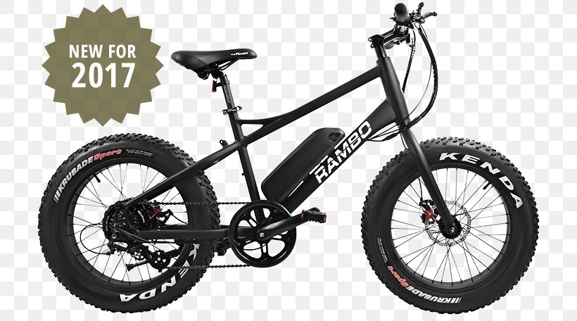 Electric Bicycle Rambo Bikes R750 Fat Bike Mountain Bike Fatbike, PNG, 723x456px, 6061 Aluminium Alloy, Electric Bicycle, Automotive Exterior, Automotive Tire, Automotive Wheel System Download Free