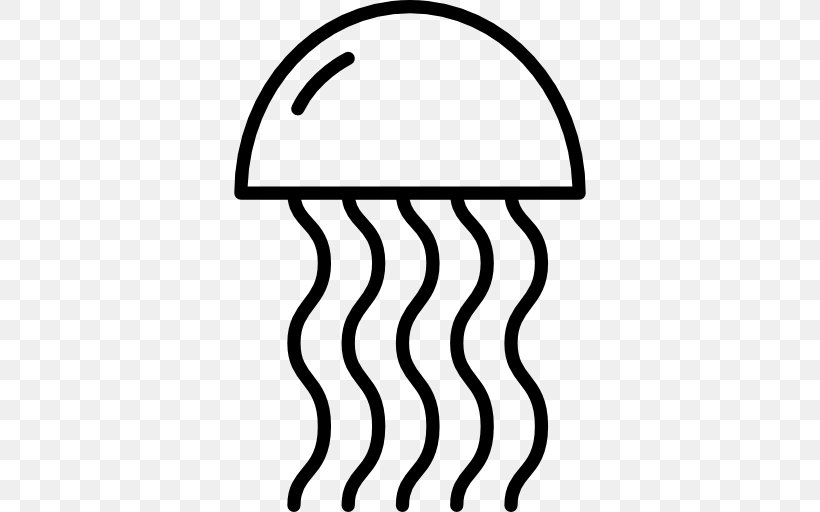 Jellyfish Symbol Clip Art, PNG, 512x512px, Jellyfish, Animal, Area, Artwork, Black Download Free