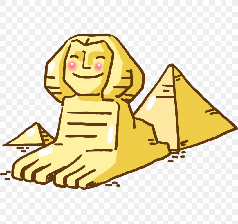 Great Sphinx Of Giza Egyptian Pyramids The Great Pyramid Of Giza Ancient Egypt, PNG, 957x900px, Great Sphinx Of Giza, Ancient Egypt, Art, Cartoon, Egypt Download Free