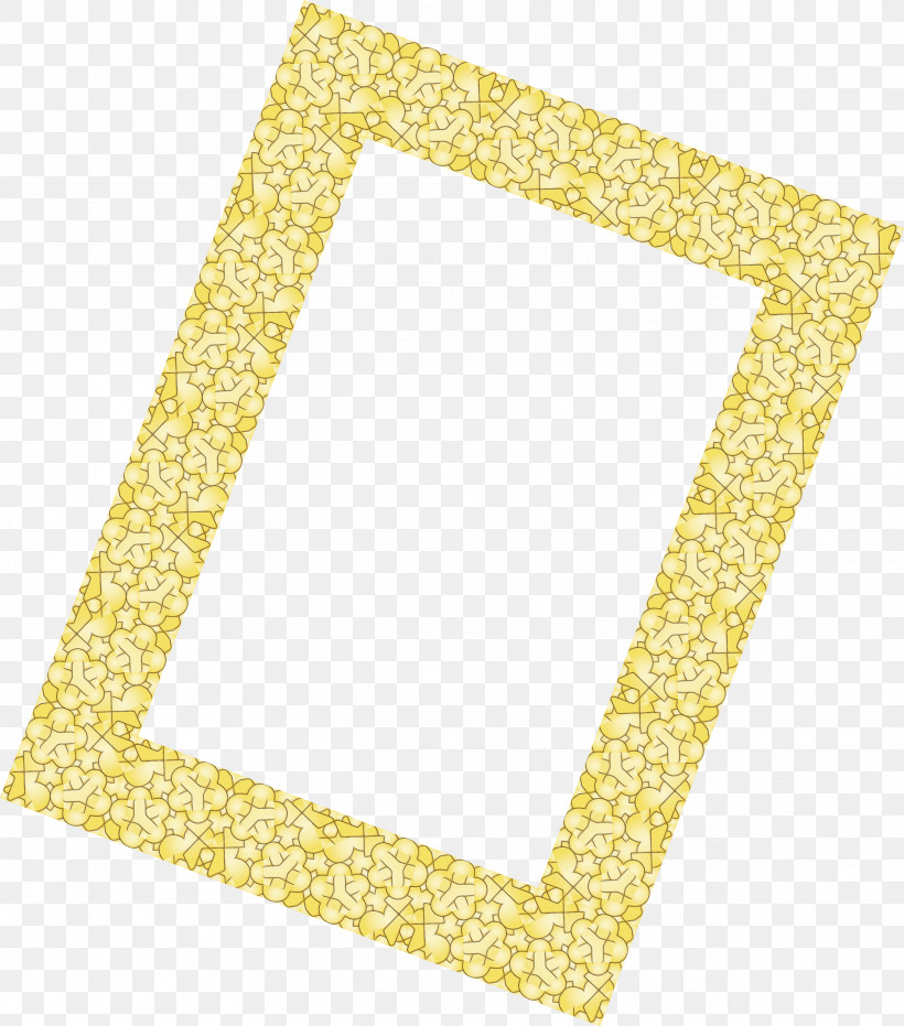 Yellow Line Meter Pattern Jewellery, PNG, 2641x3000px, Photo Frame, Human Body, Jewellery, Line, Meter Download Free