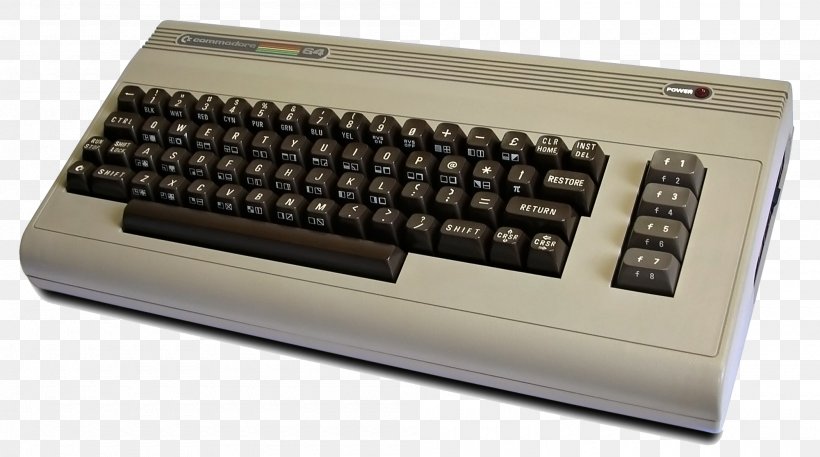 Commodore 64 Personal Computer Video Game Consoles, PNG, 2000x1116px, Commodore 64, Atari, Commodore Usa, Computer, Computer Component Download Free