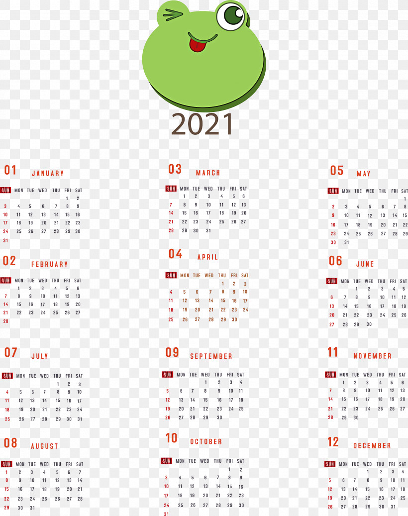 Printable 2021 Yearly Calendar 2021 Yearly Calendar, PNG, 2372x3000px, 2021 Yearly Calendar, Calendar System, Meter Download Free