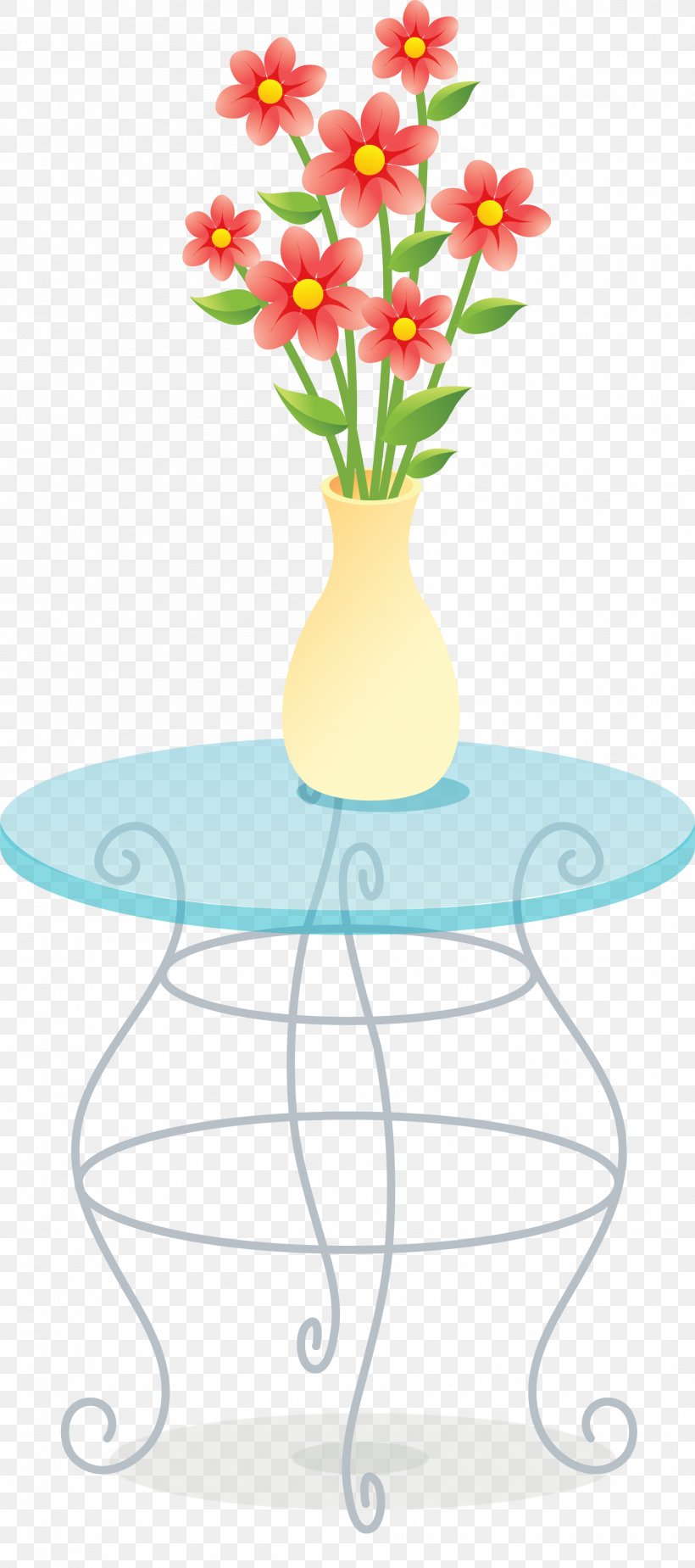 Clip Art Vase Image, PNG, 1799x4058px, Table, Art, Artifact, Chair, Coffee Table Download Free