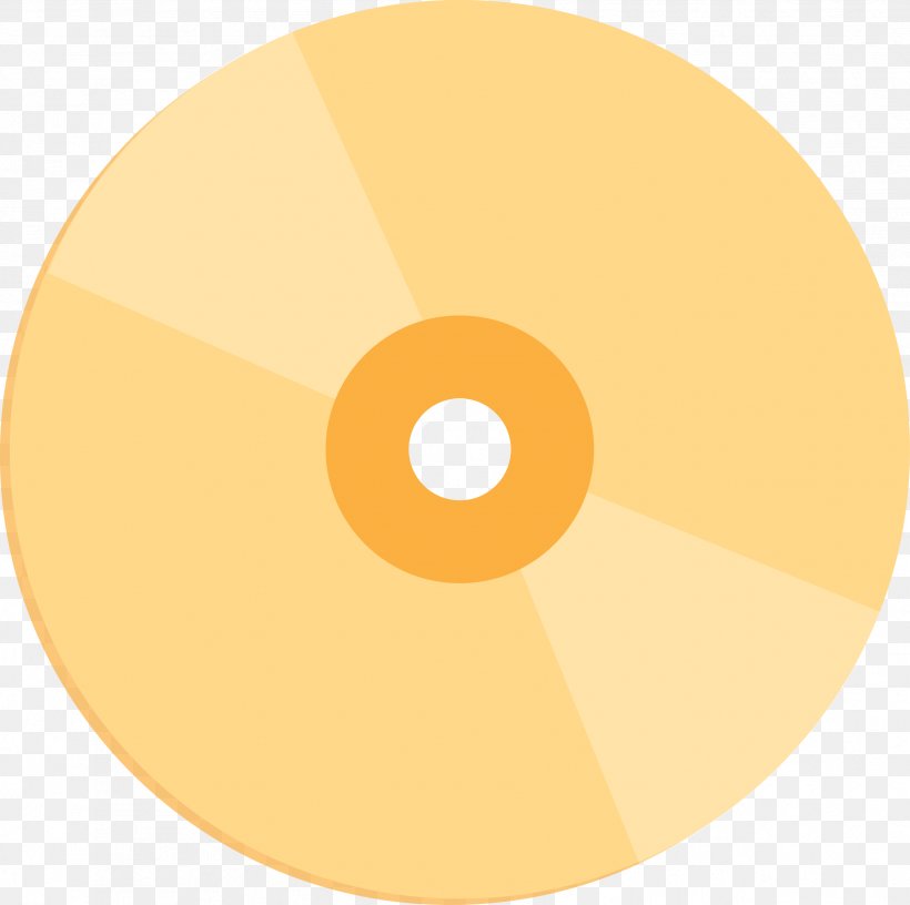 Compact Disc Circle Angle Material, PNG, 2494x2484px, Compact Disc, Data Storage Device, Material, Orange, Yellow Download Free