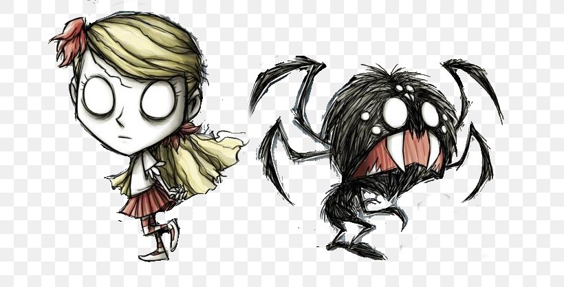 Don't Starve Together Sketch, PNG, 693x417px, Watercolor, Cartoon, Flower, Frame, Heart Download Free