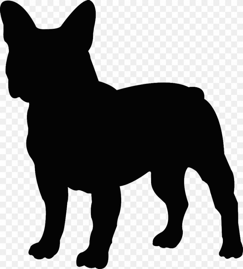 French Bulldog Puppy Silhouette Decal, PNG, 904x1000px, French Bulldog, Black, Black And White, Bulldog, Bulldog Breeds Download Free