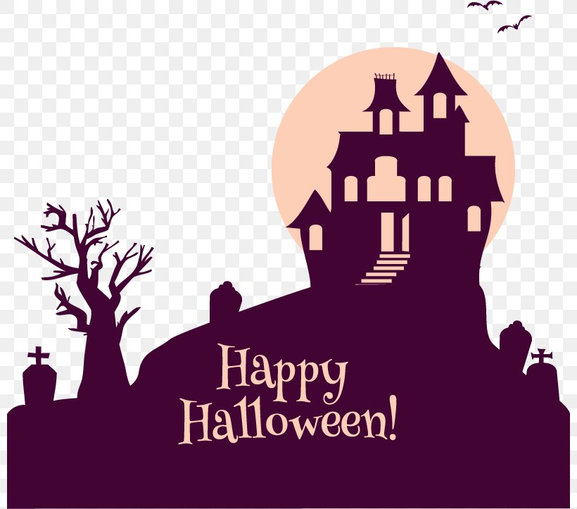 Halloween Euclidean Vector Ghost Trick-or-treating, PNG, 800x723px, Halloween, Brand, Ghost, Logo, Magenta Download Free