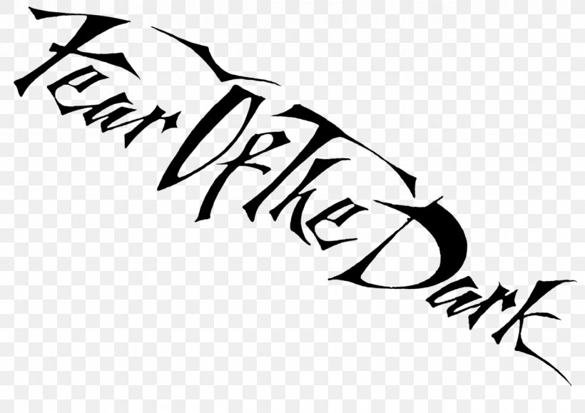 Line Art Fear Of The Dark Font, PNG, 1280x905px, Line Art, Area, Arm, Art, Artwork Download Free