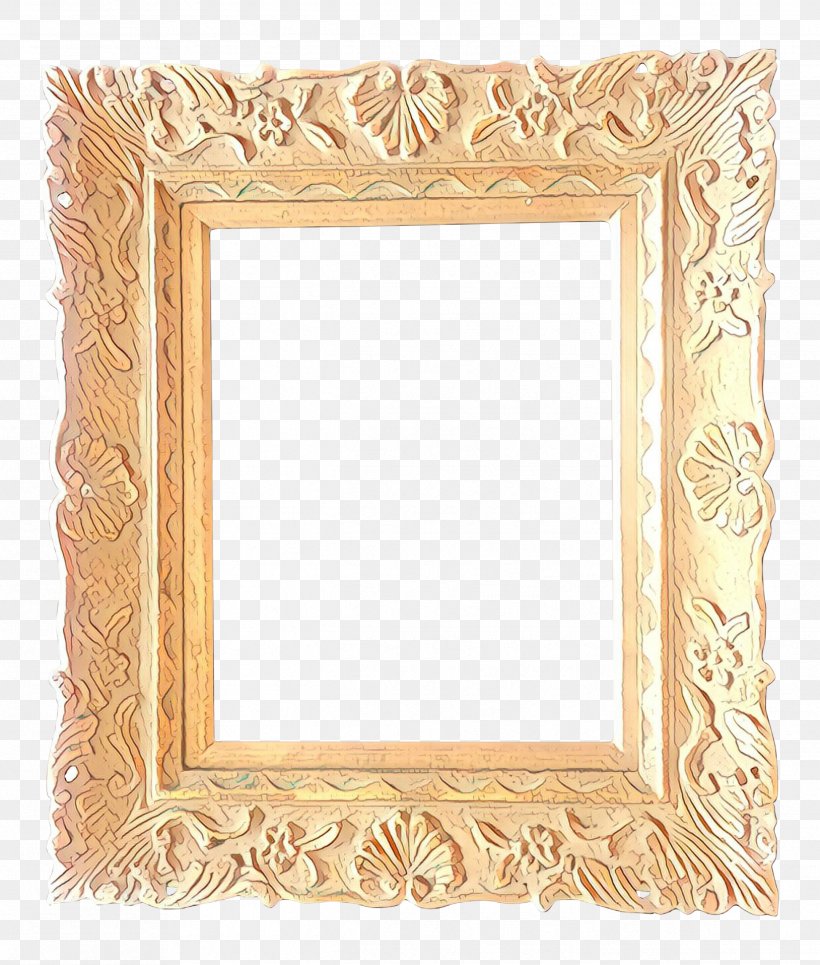 Picture Frame, PNG, 2486x2926px, Cartoon, Beige, Interior Design, Mirror, Picture Frame Download Free