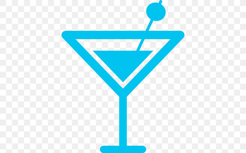 Cocktail Glass Alcoholic Drink Clip Art, PNG, 512x512px, Cocktail, Alcoholic Drink, Area, Blue, Cocktail Glass Download Free