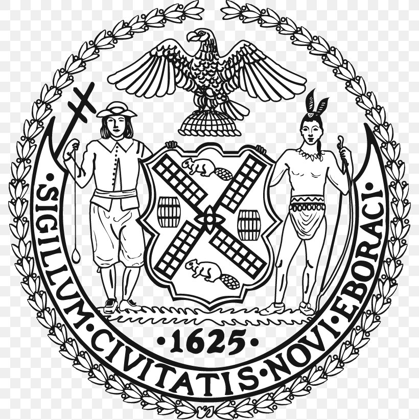 Queens Manhattan Flags Of New York City Coat Of Arms Of New York, PNG, 788x822px, Queens, Area, Art, Artwork, Black And White Download Free