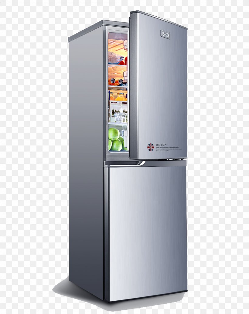 Refrigerator Refrigeration Home Appliance Kitchen, PNG, 1100x1390px, Refrigerator, Exhaust Hood, Food, Haier, Home Appliance Download Free