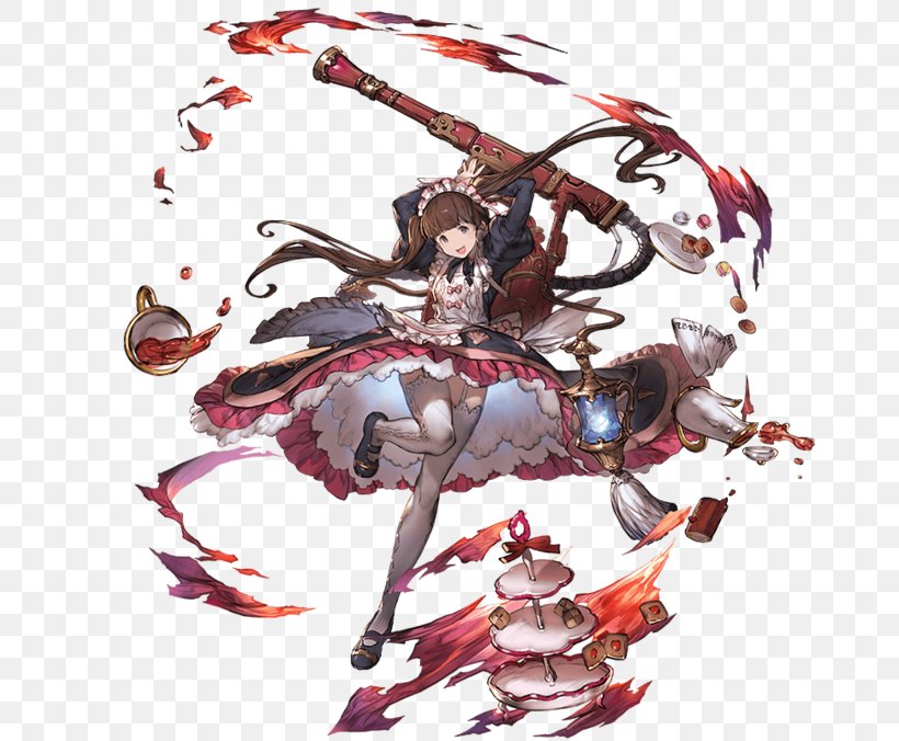 Granblue Fantasy Character Design Game Wiki, PNG, 811x676px, Watercolor, Cartoon, Flower, Frame, Heart Download Free