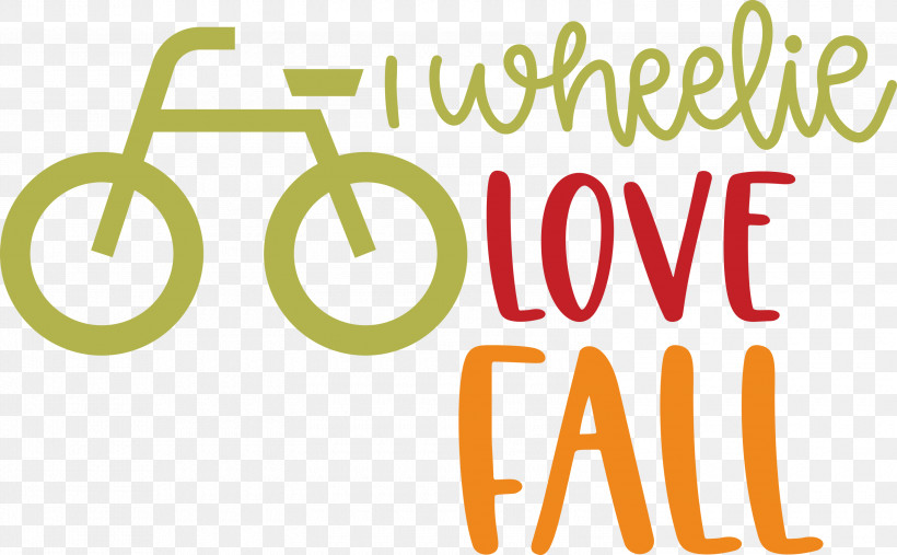 Love Fall Love Autumn I Wheelie Love Fall, PNG, 3000x1857px, Logo, Behavior, Happiness, Line, Number Download Free