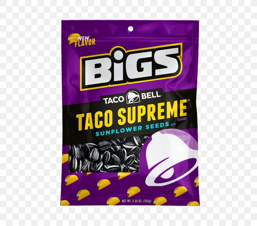 Taco Bell Sunflower Seed Flavor Common Sunflower, PNG, 720x720px, Taco, Brand, Common Sunflower, Conagra Brands, Flavor Download Free