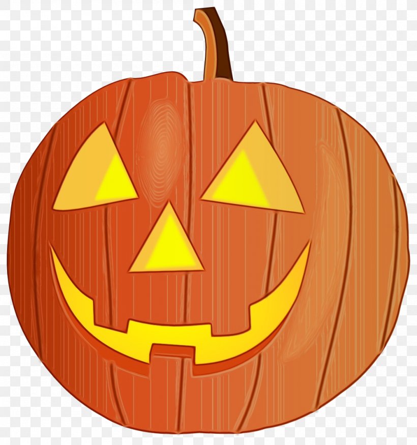 Cartoon Halloween Pumpkin, PNG, 999x1067px, Watercolor, Calabaza, Carving, Cucurbita, Food Download Free
