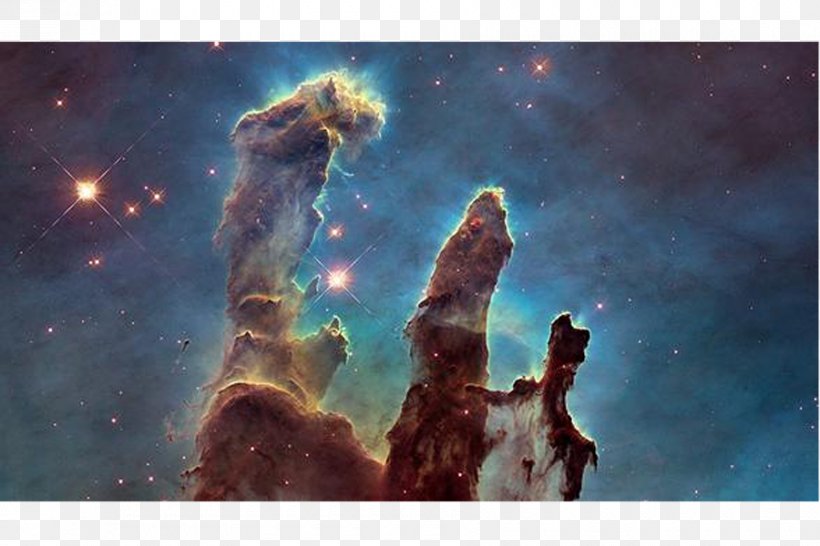 Pillars Of Creation Hubble Space Telescope Eagle Nebula NASA Wide Field Camera 3, PNG, 900x600px, Pillars Of Creation, Astronomical Object, Astronomy, Atmosphere, Cosmic Dust Download Free